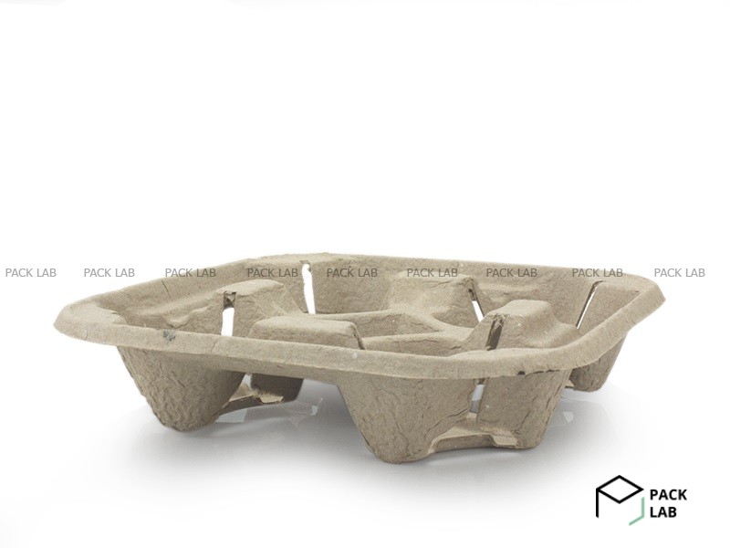 Cup holder for 4 glasses, craft